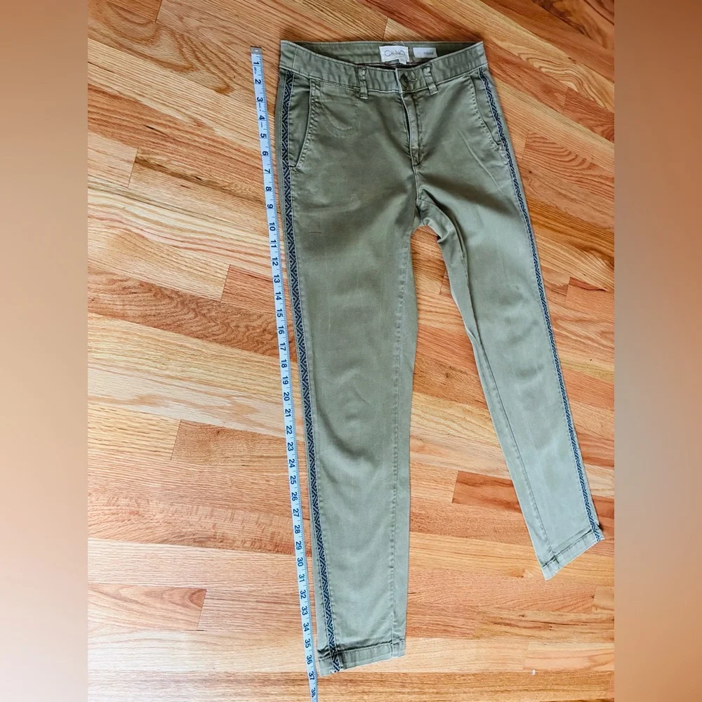 Anthropologie Olive Straight Leg Jeans‎